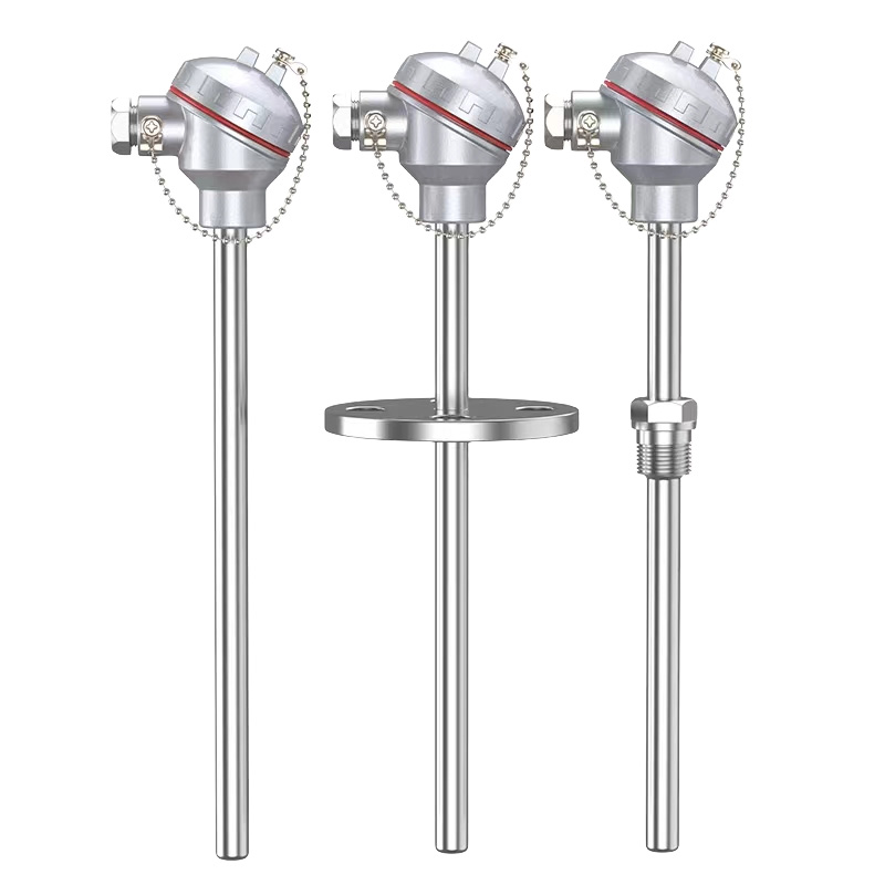 上自?xún)x熱電偶、熱電阻等一次儀表、生產(chǎn)的裝配式熱電偶采用國(guó)際IEC標(biāo)準(zhǔn)。同時(shí)，采用機(jī)械電子工業(yè)部熱電偶統(tǒng)一設(shè)計(jì)的系列、型譜